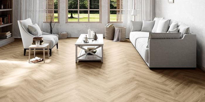 Divine Oak Herringbone