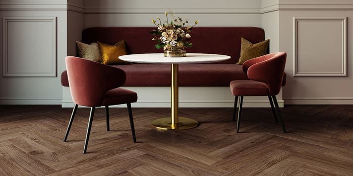 Highland Oak Herringbone