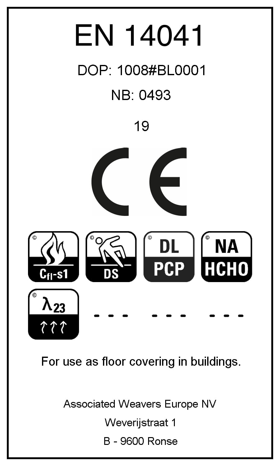 CE Label