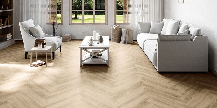 Divine Oak Herringbone
