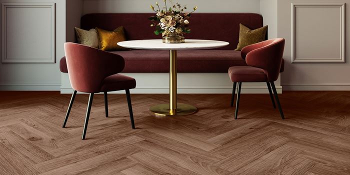 Highland Oak Herringbone
