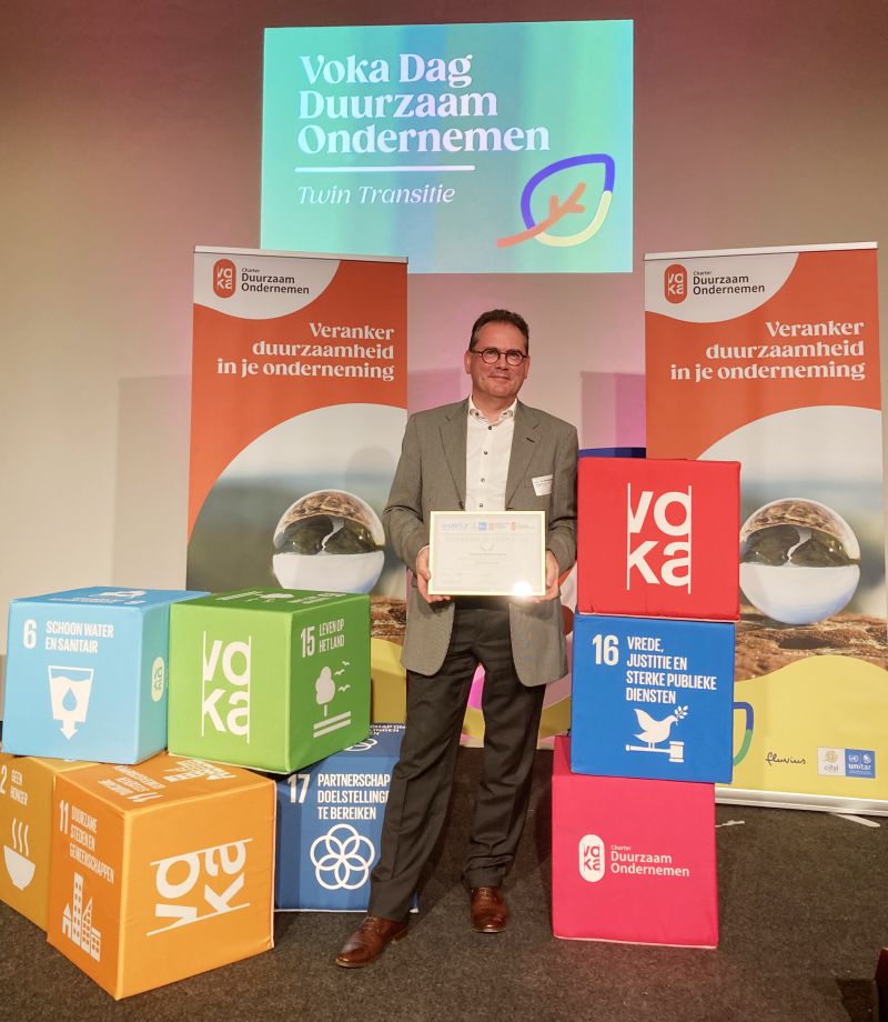 New milestone in our sustainability journey: SDP Pioneer certificate